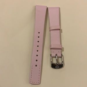 Brand new pink satin 16mm quick release Michele watch band
